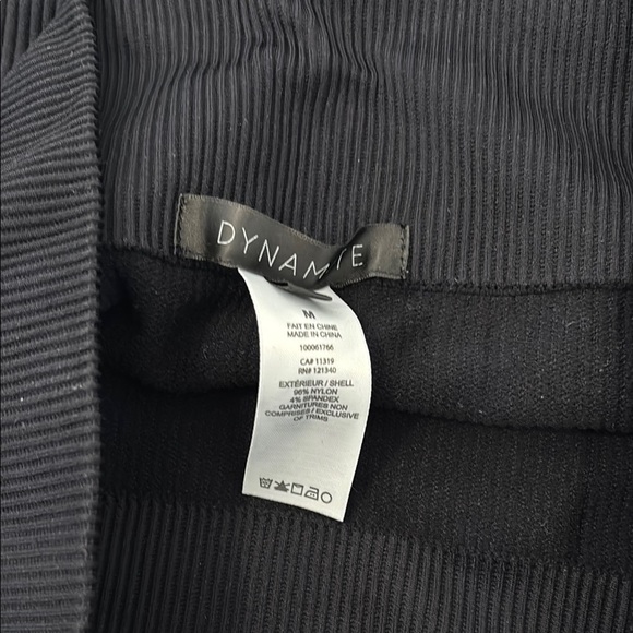 Dynamite Black Bike Shorts with Wide Waistband - Picture 3 of 7